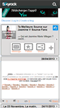 Mobile Screenshot of jasmine-v-source-fans.skyrock.com