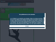 Tablet Screenshot of les-etoiles-de-diane.skyrock.com