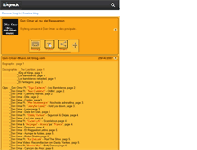 Tablet Screenshot of don-omar-music.skyrock.com