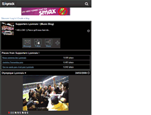 Tablet Screenshot of chant-lyonnais.skyrock.com