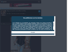Tablet Screenshot of new-miley-cyrus-officiel.skyrock.com