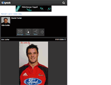 Tablet Screenshot of dan-carter.skyrock.com