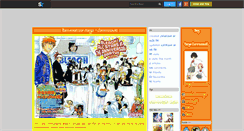 Desktop Screenshot of manga-communaute.skyrock.com