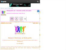 Tablet Screenshot of bordeauxclic.skyrock.com
