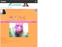 Tablet Screenshot of chloe----x.skyrock.com