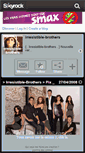 Mobile Screenshot of irresistible-brothers.skyrock.com