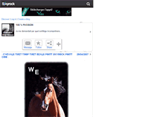 Tablet Screenshot of chevaux-trop-beaux.skyrock.com