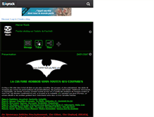 Tablet Screenshot of horror-rock.skyrock.com