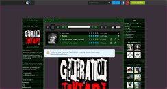 Desktop Screenshot of generation-mixtape.skyrock.com