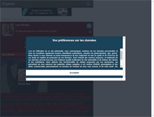 Tablet Screenshot of lessioux.skyrock.com