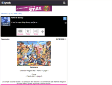 Tablet Screenshot of fond-of-disney.skyrock.com