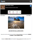Tablet Screenshot of eb-creation.skyrock.com