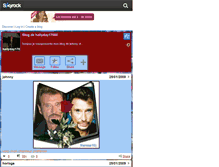 Tablet Screenshot of hallyday17000.skyrock.com