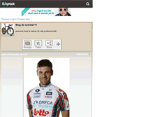 Tablet Screenshot of cycliste711.skyrock.com