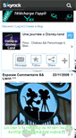 Mobile Screenshot of cassy-a-disney-land.skyrock.com