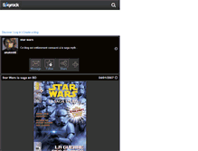 Tablet Screenshot of anakin66.skyrock.com