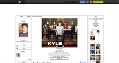 Desktop Screenshot of kyle----xy.skyrock.com