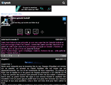 Tablet Screenshot of fiction-galactikfootball.skyrock.com