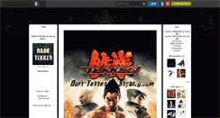 Desktop Screenshot of dark-tekken.skyrock.com