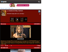 Tablet Screenshot of final-fantasy-source.skyrock.com