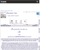 Tablet Screenshot of amourxsucre-fiction.skyrock.com