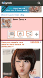 Mobile Screenshot of glamoursjapan.skyrock.com