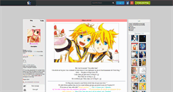 Desktop Screenshot of luka-and-rin.skyrock.com