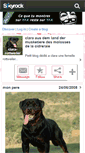 Mobile Screenshot of clara-rottweiler.skyrock.com