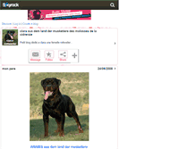 Tablet Screenshot of clara-rottweiler.skyrock.com