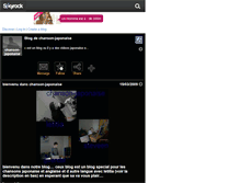 Tablet Screenshot of chanson-japonaise.skyrock.com