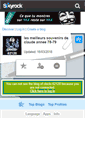 Mobile Screenshot of cloclo-62120.skyrock.com