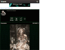 Tablet Screenshot of histoire-de-vampire.skyrock.com