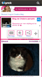 Mobile Screenshot of chatons-persans.skyrock.com