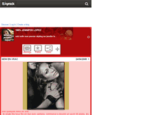 Tablet Screenshot of absolu-jennifer-lopez.skyrock.com