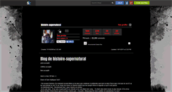 Desktop Screenshot of histoire-supernatural.skyrock.com