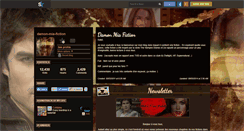 Desktop Screenshot of damon-mia-fiction.skyrock.com