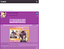 Tablet Screenshot of aizen-chan.skyrock.com