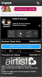 Mobile Screenshot of isabel-sauveur.skyrock.com