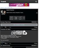 Tablet Screenshot of isabel-sauveur.skyrock.com