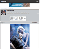 Tablet Screenshot of en-mode-vogue.skyrock.com