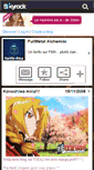 Mobile Screenshot of fanfic-fma.skyrock.com
