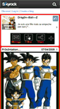 Mobile Screenshot of dragon--ball---z.skyrock.com