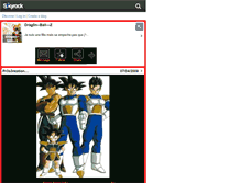 Tablet Screenshot of dragon--ball---z.skyrock.com