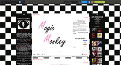 Desktop Screenshot of magic-monkey-group.skyrock.com