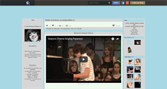 Desktop Screenshot of just-greyson-chance.skyrock.com