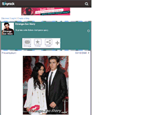 Tablet Screenshot of etrange-zac-story.skyrock.com