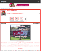 Tablet Screenshot of bopb-rugby.skyrock.com