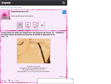 Tablet Screenshot of experiences-de-la-vie.skyrock.com
