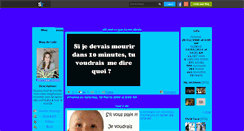 Desktop Screenshot of missluludu37825.skyrock.com