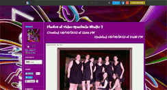 Desktop Screenshot of dance7.skyrock.com